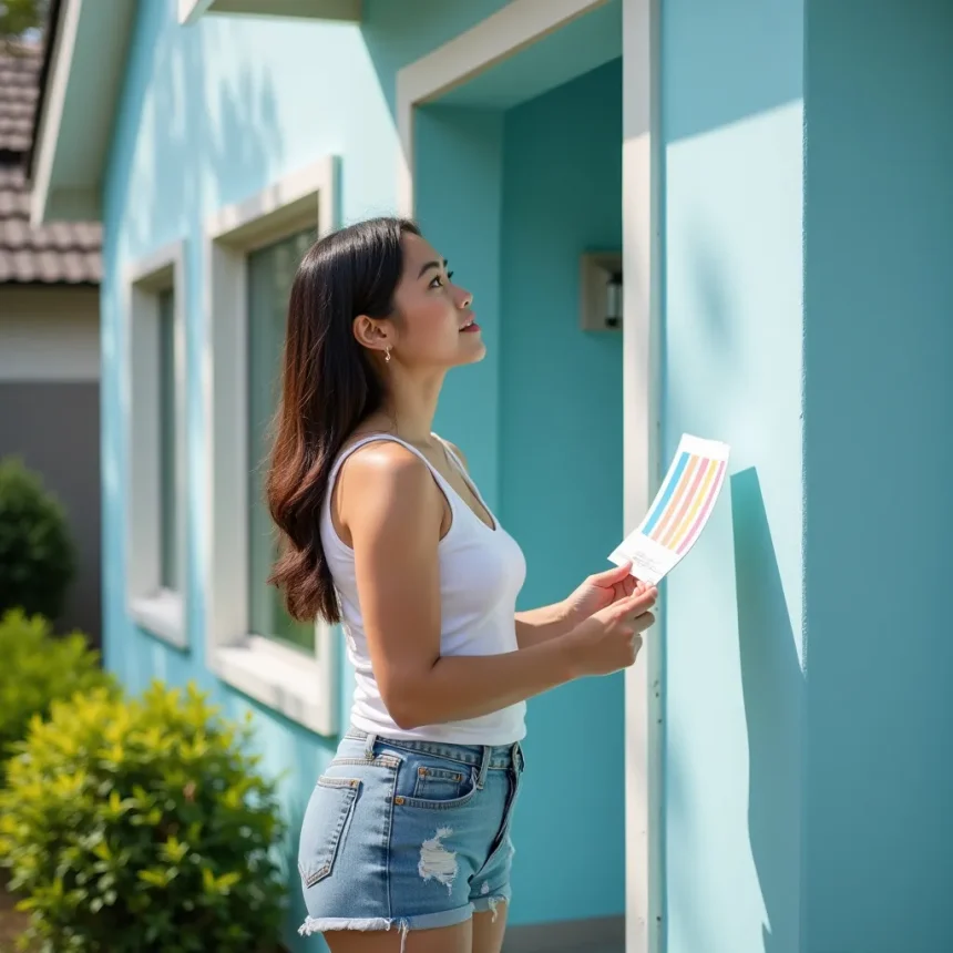 เลือกทาสีบ้านใหม่