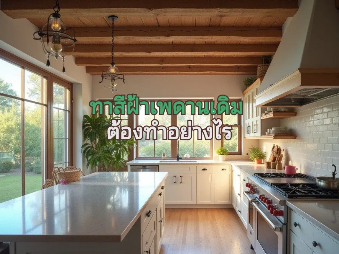 ฝ้าเพดานเดิม