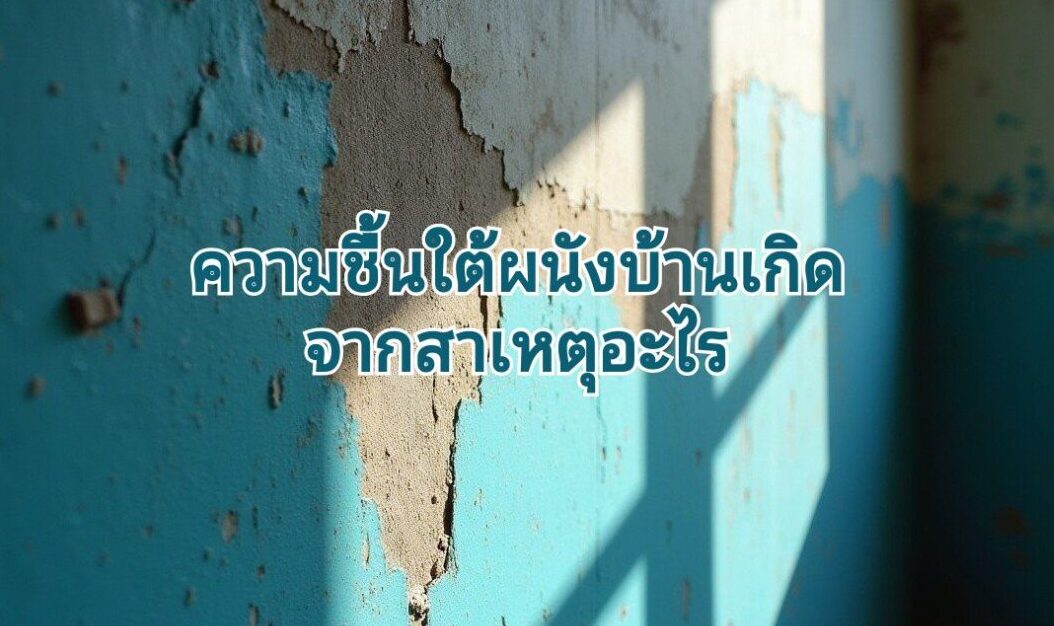 ความชื้นหลุดล่อน