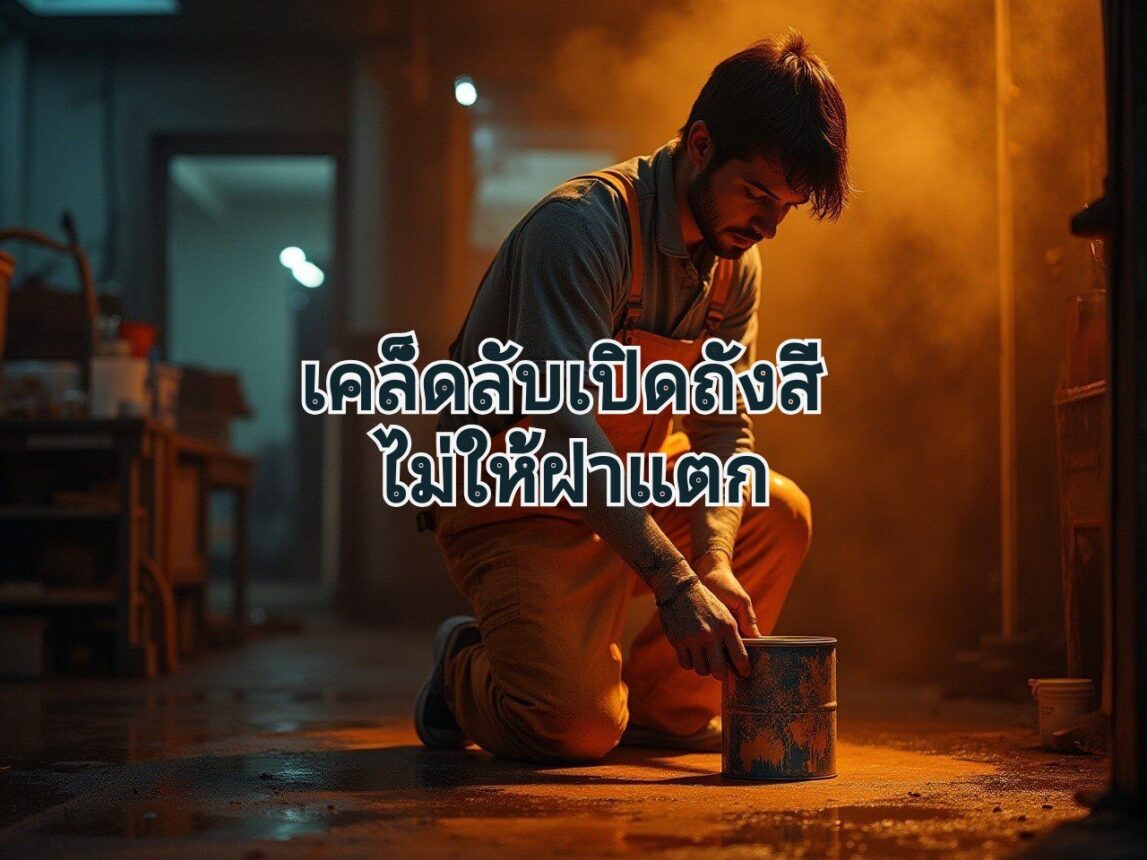 เปิดถังสีง่ายๆ