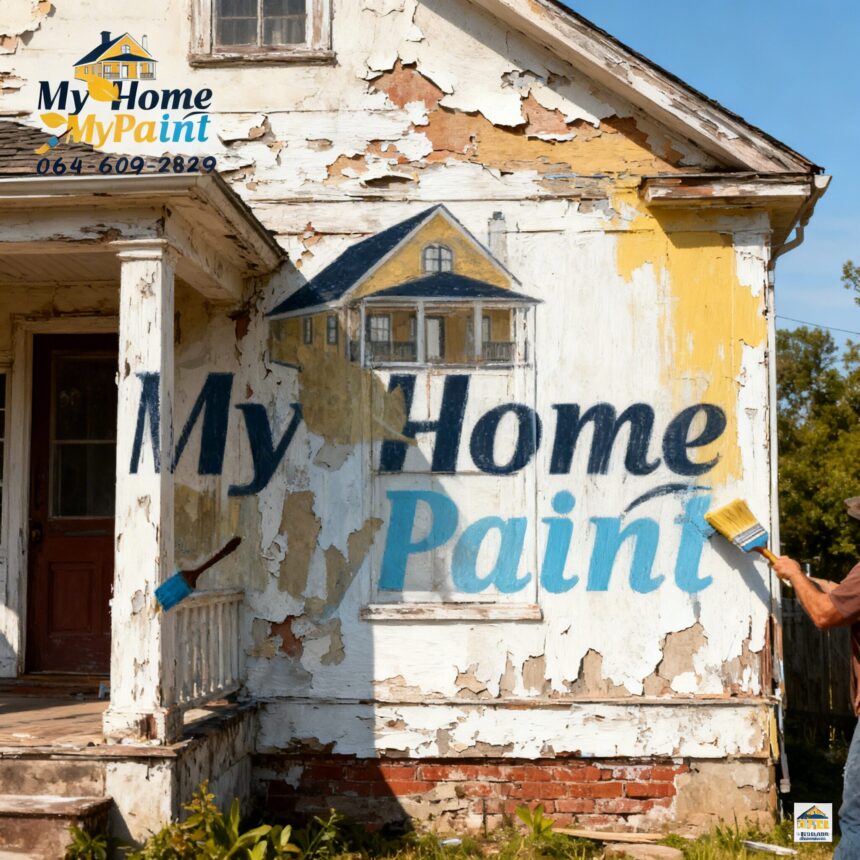 ทาสีบ้านเก่ามาก