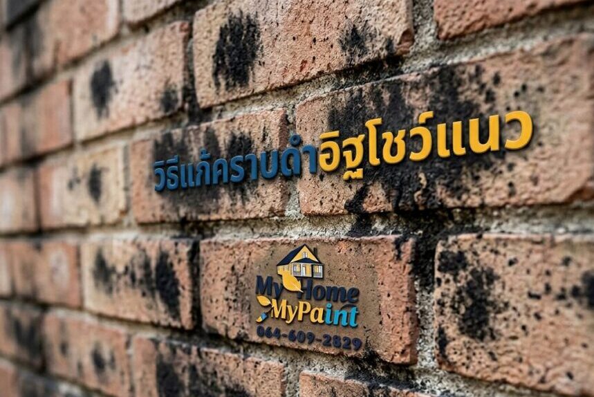 ผนังรอยแตกร้าวมีไรมั้ง