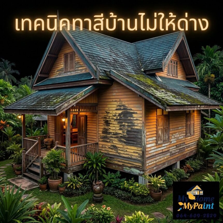 สีบ้านด่างแก้แบบไหนดี